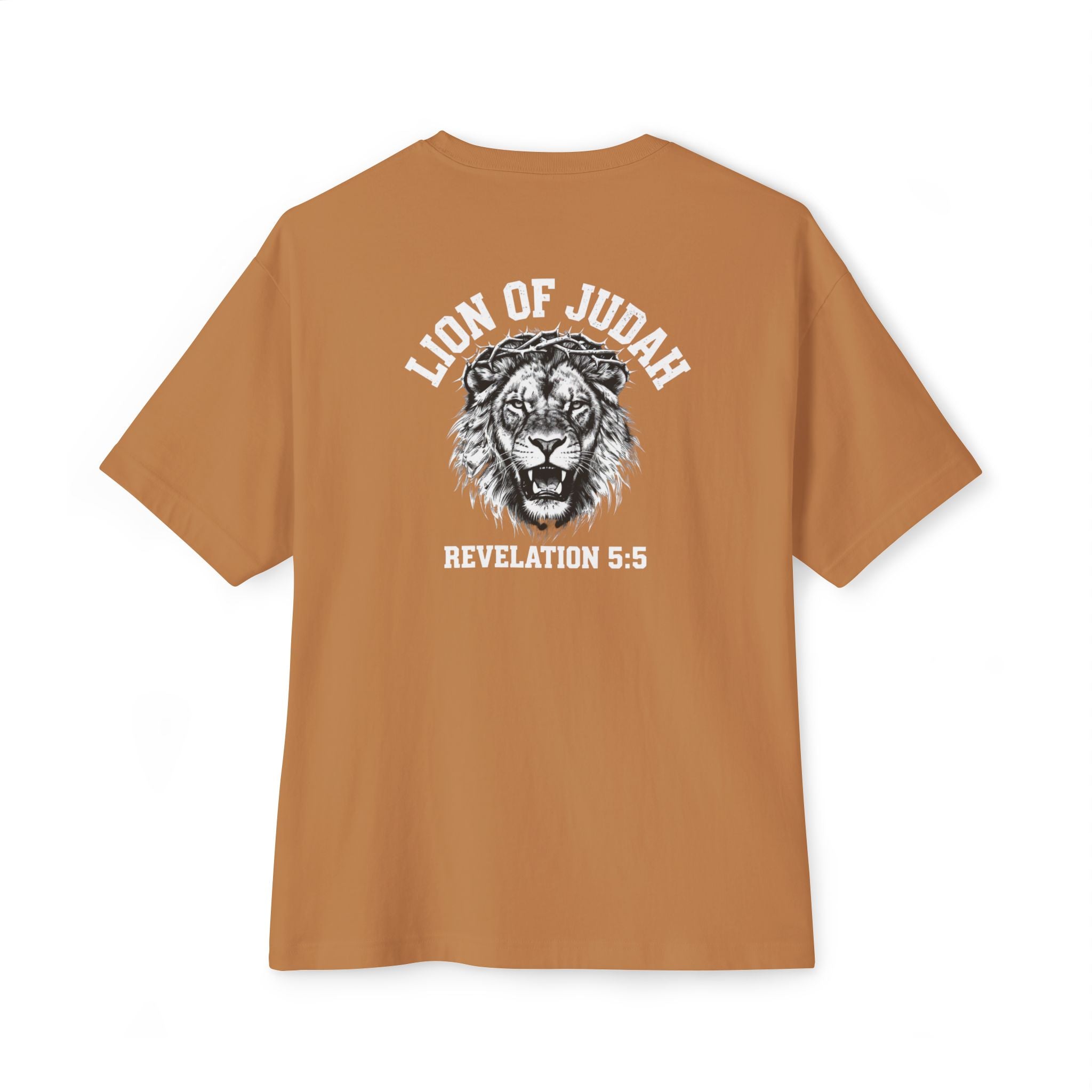 Lion of Judah Revelation 5:5 T-Shirt | SOLUS front text