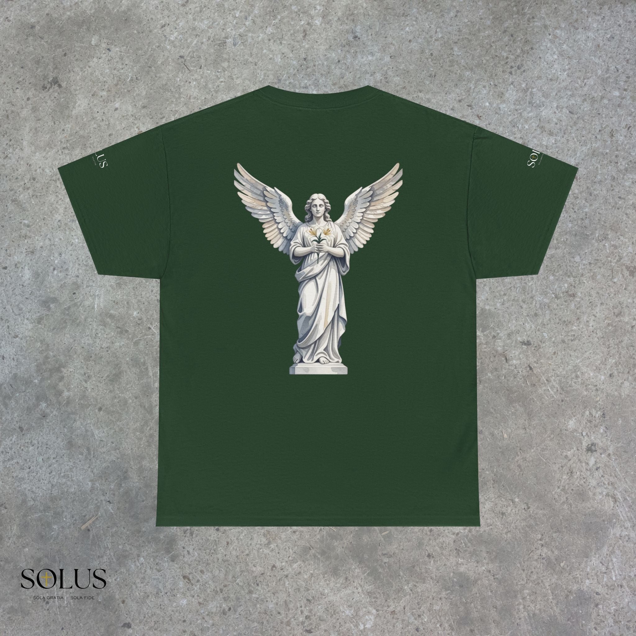 Angel Statue Graphic Tee - SOLUS
