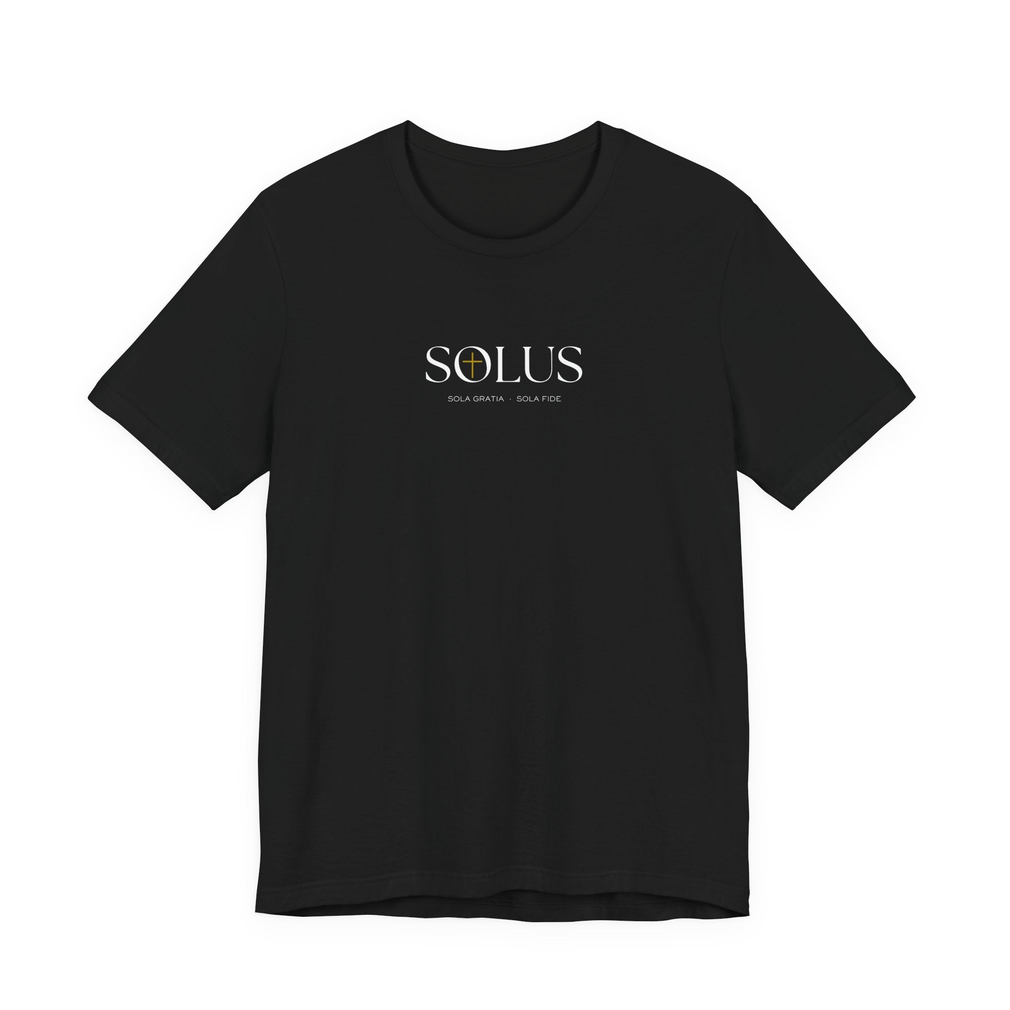 Jesus Is King tee | Solus logo Christian faith shirt, King of Kings design