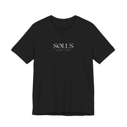 Jesus Is King tee | Solus logo Christian faith shirt, King of Kings design