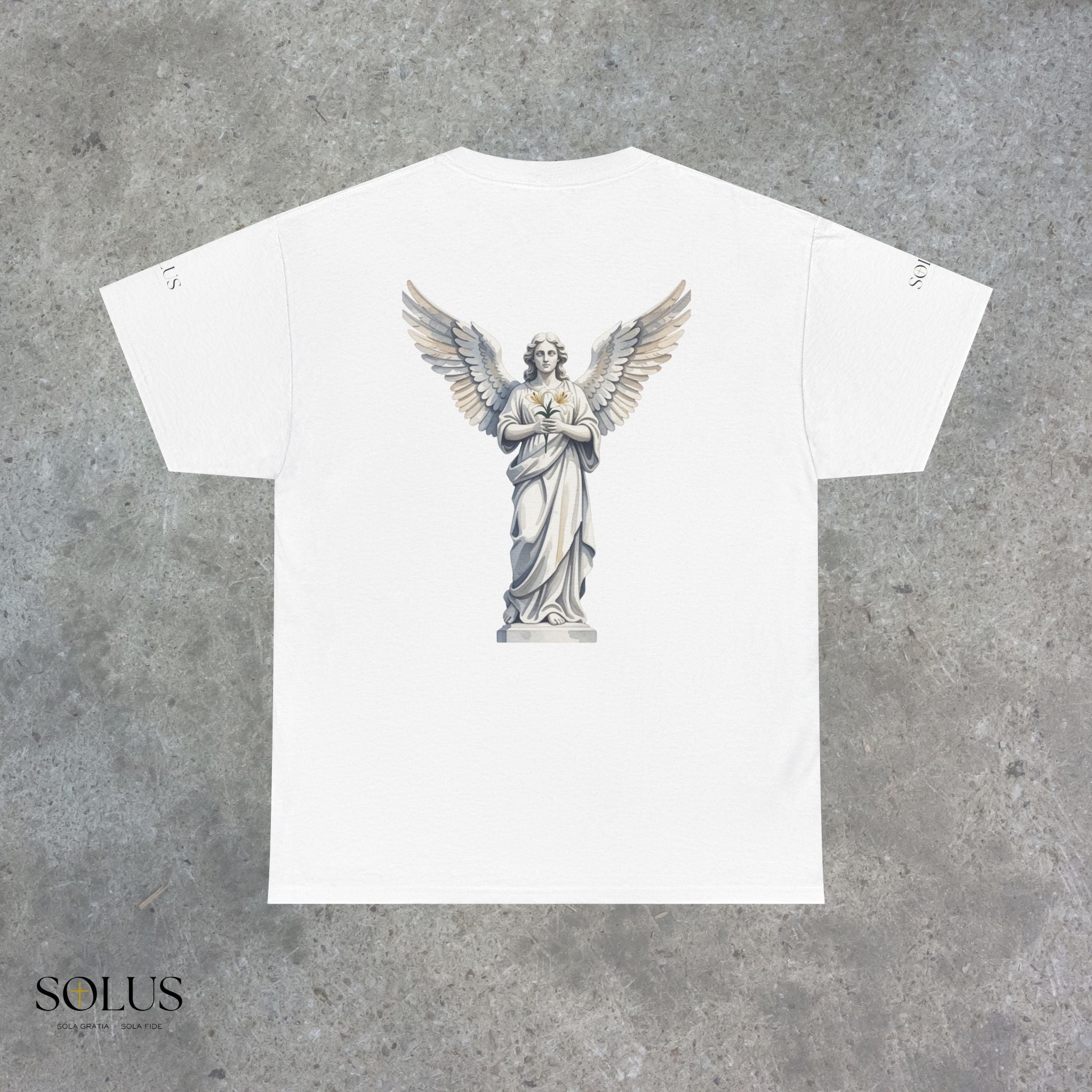 Angel Statue Graphic Tee - SOLUS