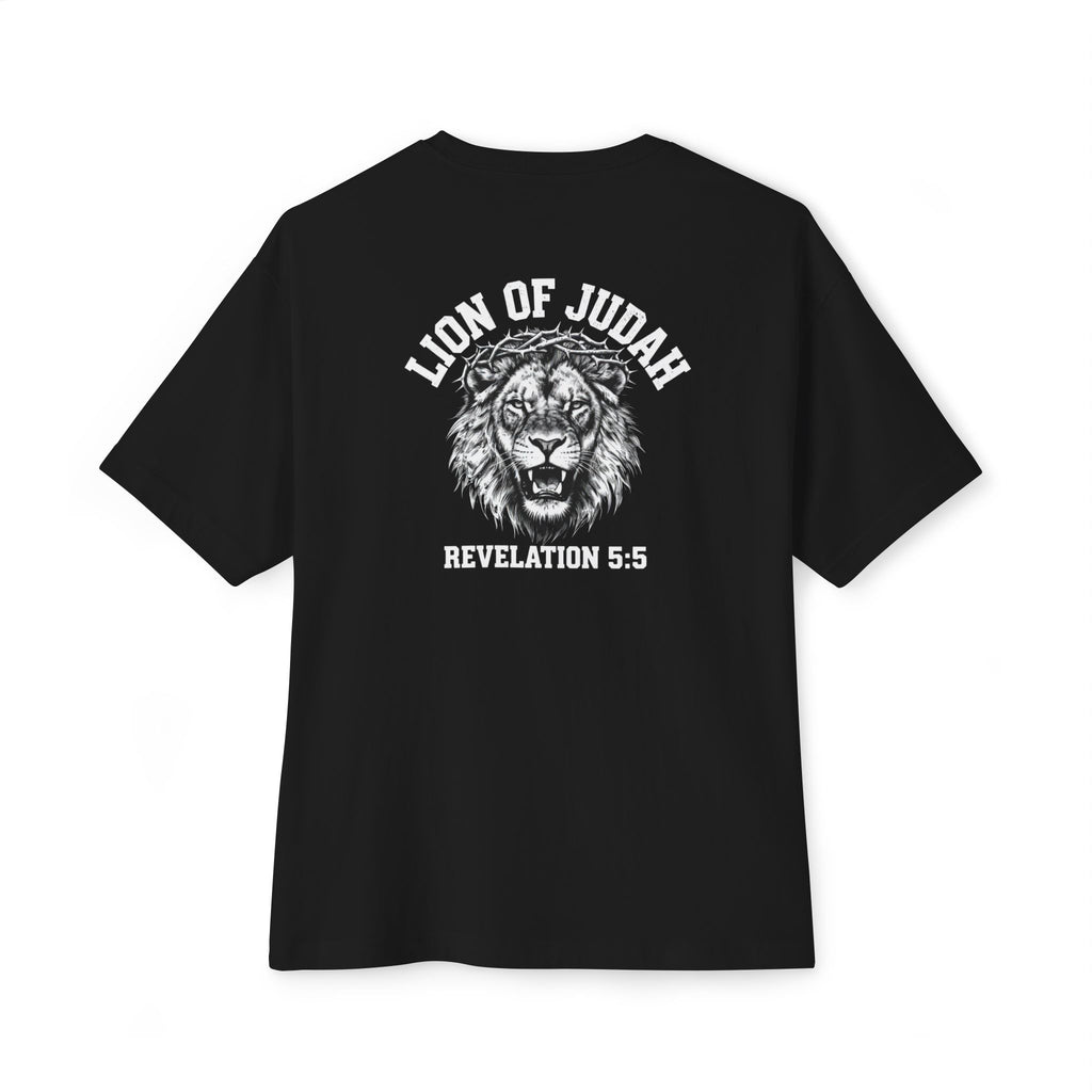 Lion of Judah Revelation 5:5 T-Shirt | SOLUS front text