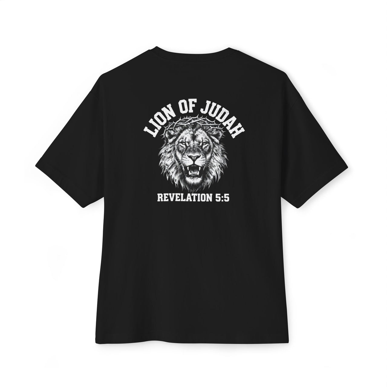 Lion of Judah Revelation 5:5 T-Shirt | SOLUS front text