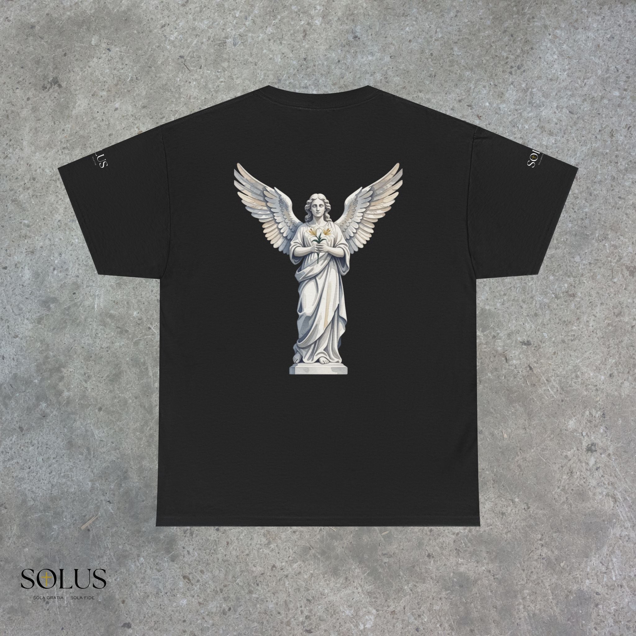Angel Statue Graphic Tee - SOLUS