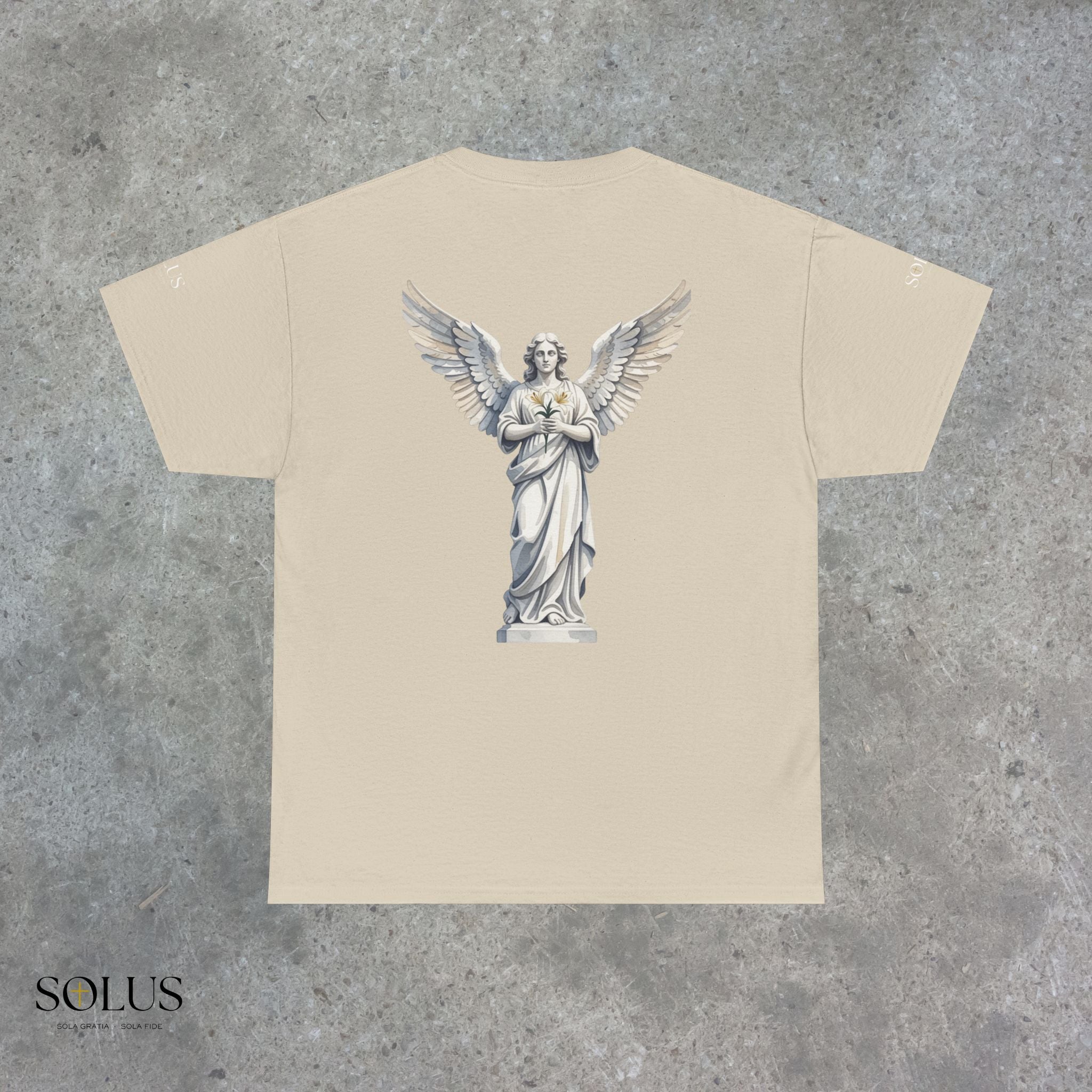 Angel Statue Graphic Tee - SOLUS