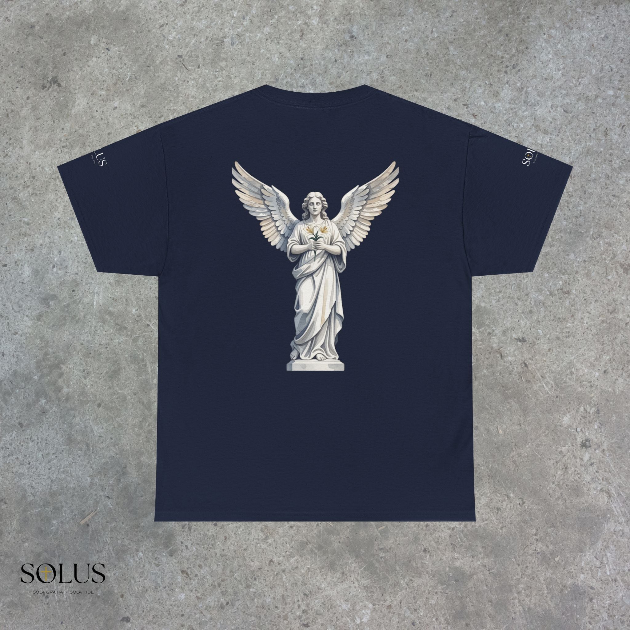 Angel Statue Graphic Tee - SOLUS