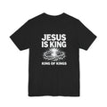 Jesus Is King tee | Solus logo Christian faith shirt, King of Kings design