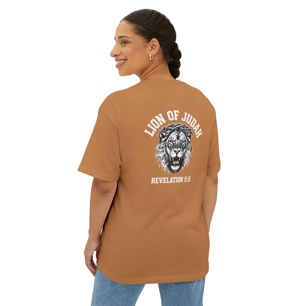Lion of Judah Revelation 5:5 T-Shirt | SOLUS front text