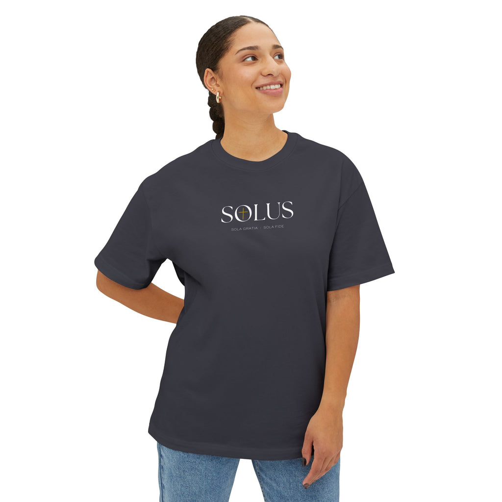 Lion of Judah Revelation 5:5 T-Shirt | SOLUS front text