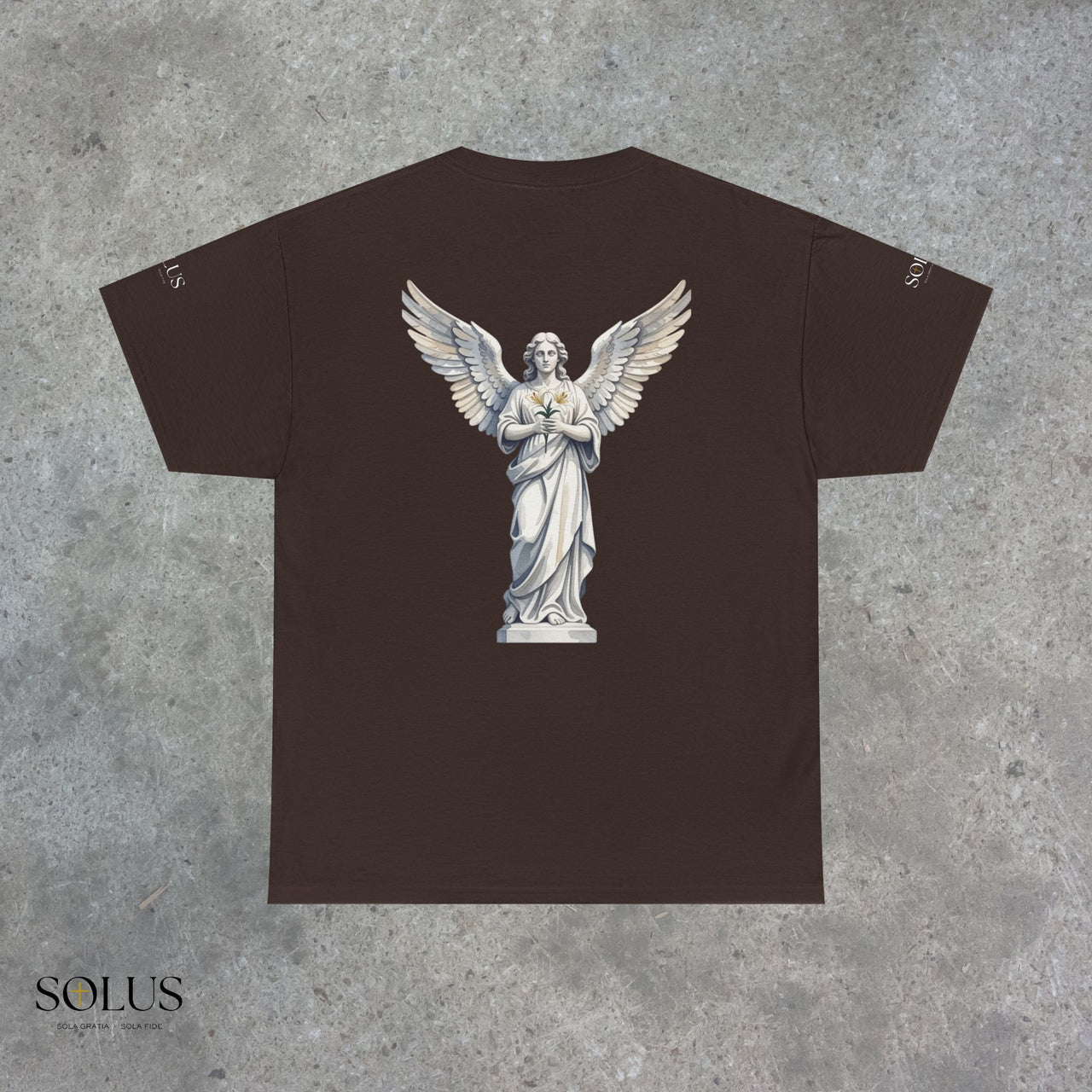 Angel Statue Graphic Tee - SOLUS