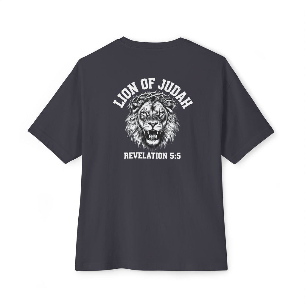 Lion of Judah Revelation 5:5 T-Shirt | SOLUS front text