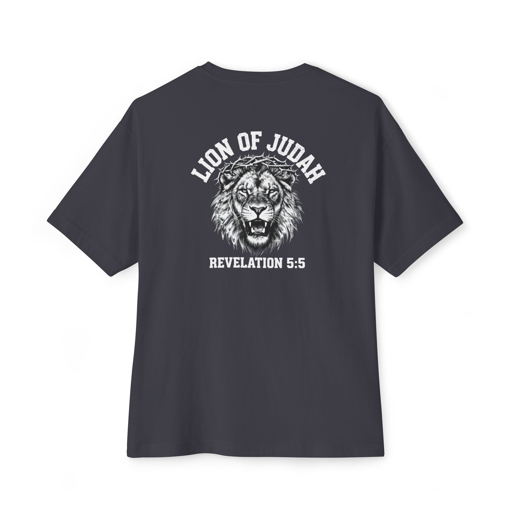 Lion of Judah Revelation 5:5 T-Shirt | SOLUS front text