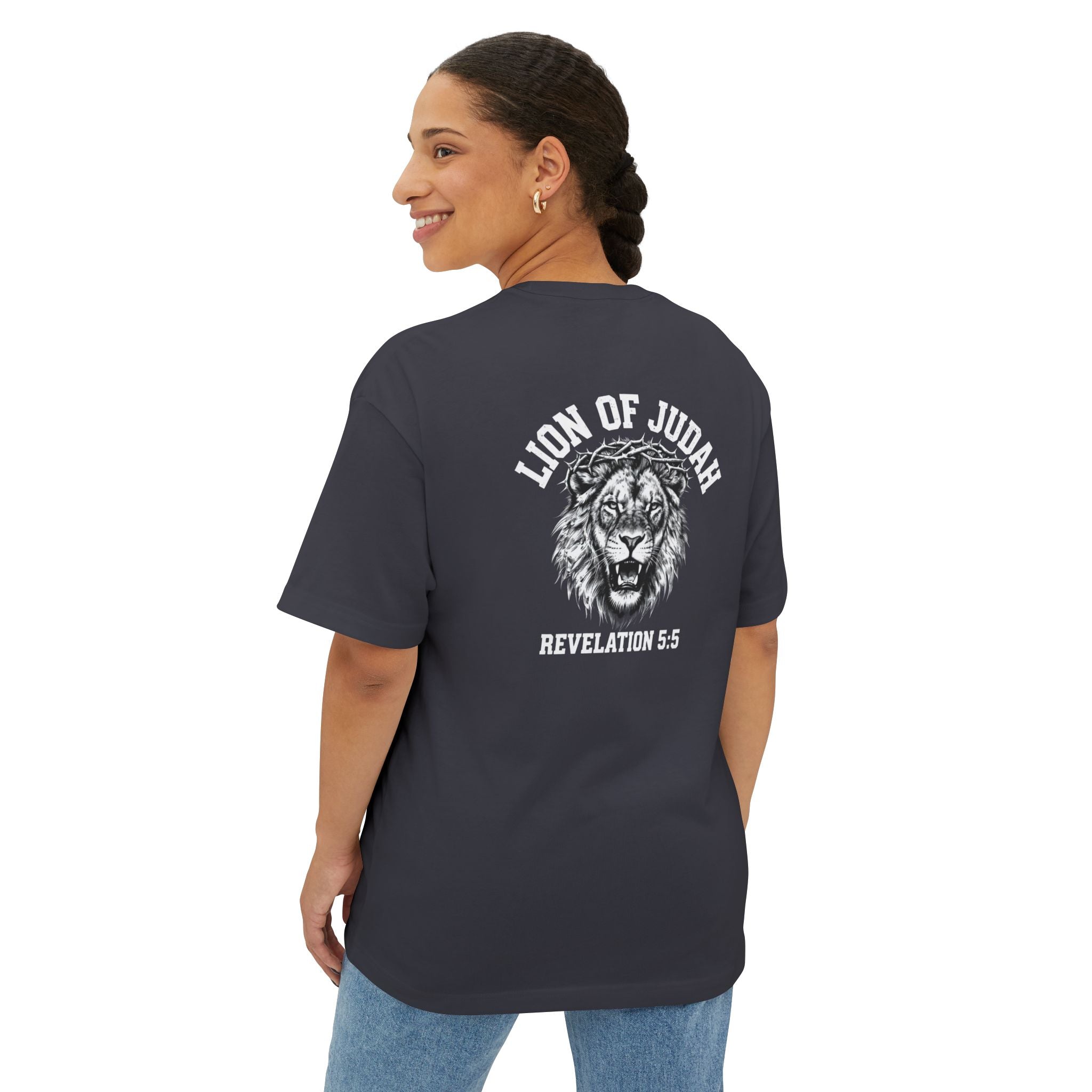 Lion of Judah Revelation 5:5 T-Shirt | SOLUS front text