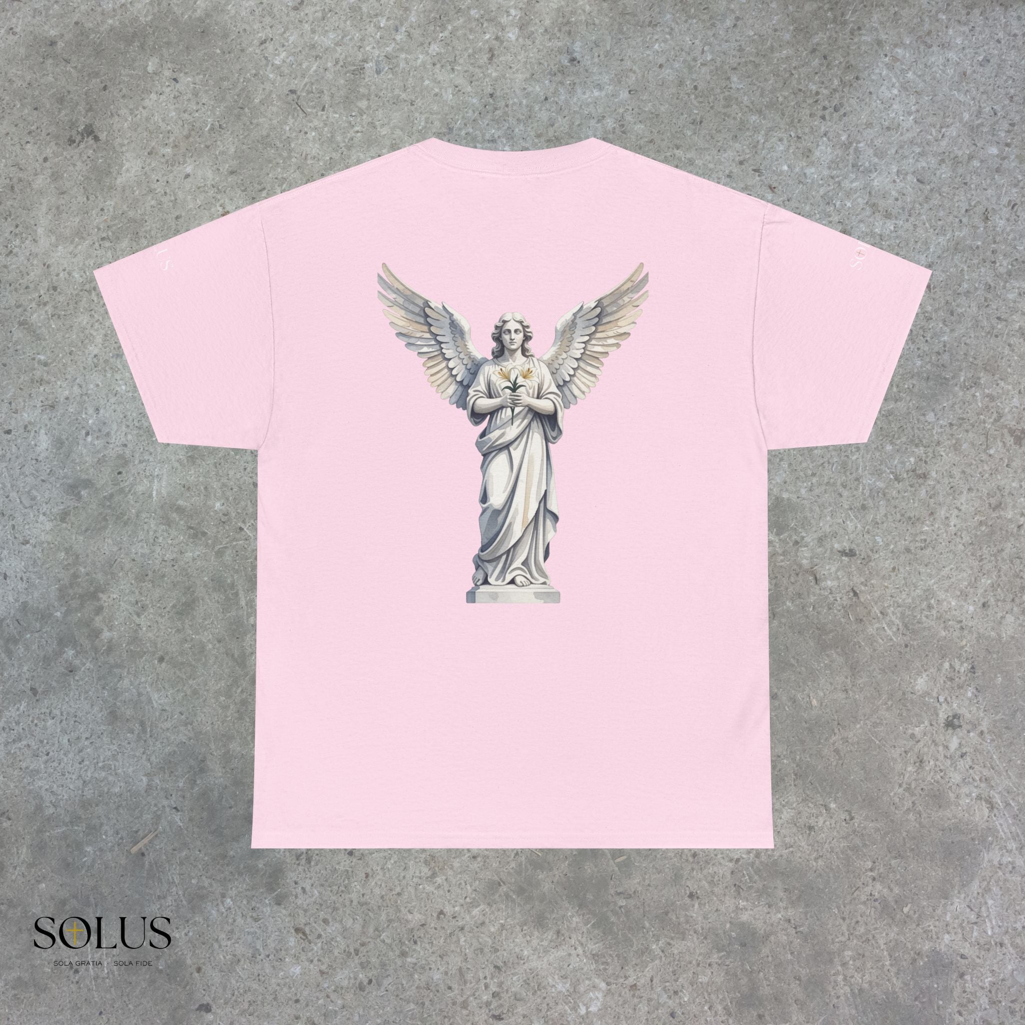 Angel Statue Graphic Tee - SOLUS