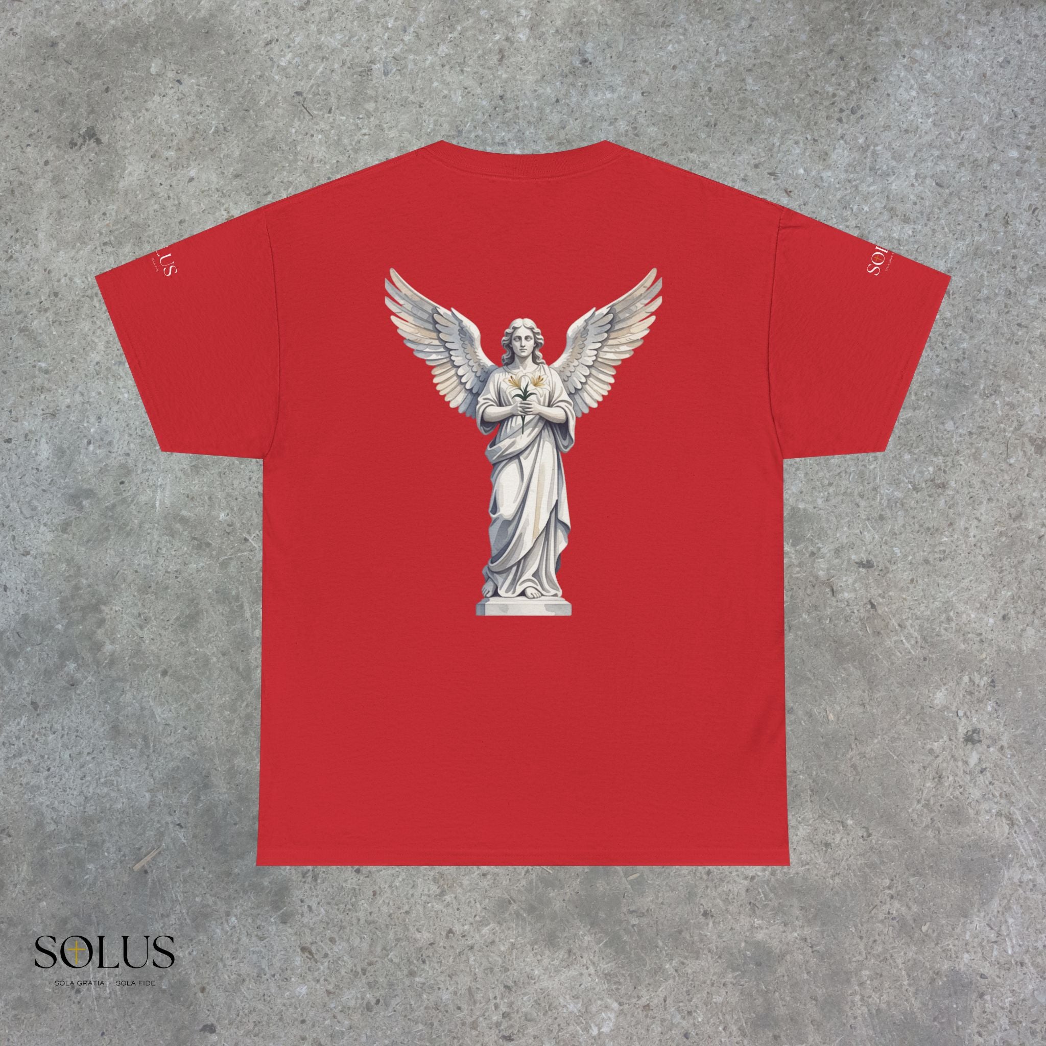 Angel Statue Graphic Tee - SOLUS