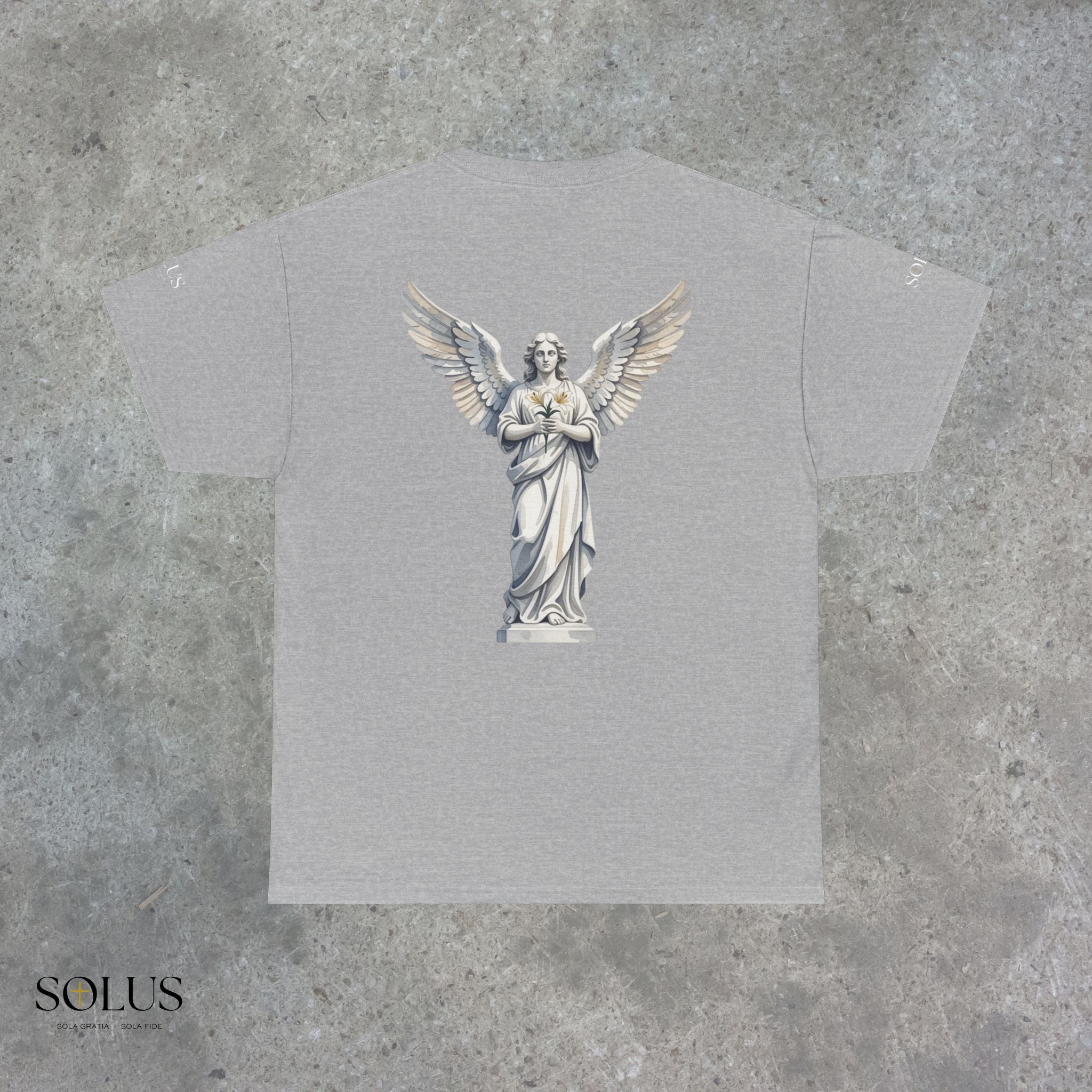 Angel Statue Graphic Tee - SOLUS
